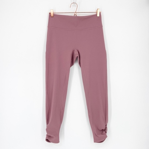 Lululemon Awakening Tight Size 10 Figue - Picture 1 of 6